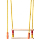 Lesena gugalnica za otroke do 35 kg