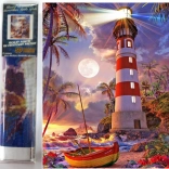 Diamantno slikanje Svetilnik 30x40 cm