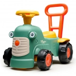 Otroški poganjalec traktor FALK Maurice s skrivališčem in ročajem