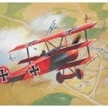 Plastični model letala Fokker Dr.I triplane