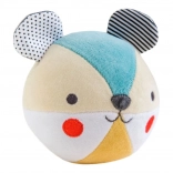 Petit Collage ropotuljica medvedek iz organskega bombaža