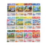 Veseli puzzle s prometnim motivom