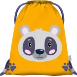 Baagl predšolska vrečka s pando, rumena