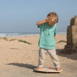 Ravnotežna deska za otroke z žogicami