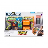 X-Shot Skins Dread Sonic – penasti blaster za izstrelke, bobnovi nabojnik 12 kos