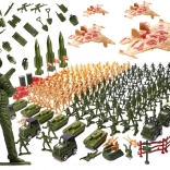 Zbirateljski set vojaških figuric 307 kos