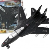 vojaško odbojno lovsko letalo s svetlobnimi in zvočnimi učinki – igralni set s figurami