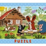 Dino Puzzle Krt na obisku