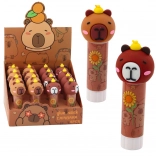 Žepno lepilo s kapibaro Rjavo