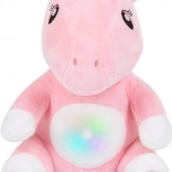 CHIPOLINO plišasti samorog z lučkami in glasbo