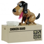 Pasja hranilnik rjav