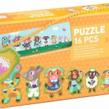 DJECO Puzzle Veliki in Mali na Kmetiji