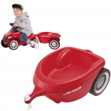 Velik priklopnik za poganjalec Bobby Car Neo rdeč