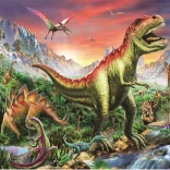 Diamantno slikanje Vladar prazgodovine 30 × 40 cm