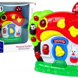 Glasbena interaktivna hišica za dojenčke z živalmi