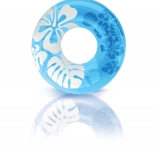 Nafukljiv obroč 91 cm s havajskim cvetličnim motivom INTEX