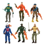 Vojak The Corps z opremo