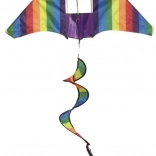 Barviti zmaj z vrtečo mavrico