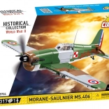 COBI Morane‑Saulnier MS.406 – komplet za sestavljanje zgodovinskega letala 1:32 (317 delov)