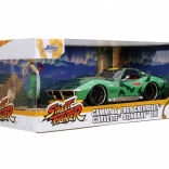 JADA Toys Street Fighter 1969 Chevrolet Corvette 1:24 s figuro Cammy