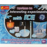 Zanimivi poskusi z ledom – znanstveni komplet za otroke