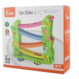 Lesena toboganska steza za avtomobilčke