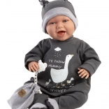 Realistična punčka New Born z zvoki - 42 cm