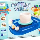 Lončarsko kolo za otroke s kompletom dodatkov