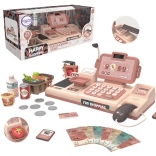 Woopie otroška blagajna s skenerjem, tehtnico in mikrofonom + 25 dodatkov