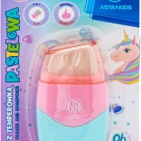 Pastelni šilček z radirko 2v1 ASTRA