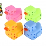 Gumijasta račkica za kopel v piksel slogu 5 × 7 cm