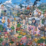 Sestavljanka Ljubim Anglijo 1000 delcev od Gibsons