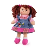 Tkaninska punčka Melody od Bigjigs Toys 34 cm