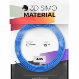 Filament ABS za 3D pero in 3D tisk, komplet 3 barv, 1,75 mm, 15 m
