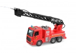Gasilski avto s pršenjem vode in efekti 30 cm