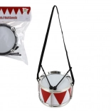 Plastični bobenček 16 × 10 cm s paščkom in paličicami