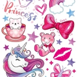 Našivni nalepke Samorog – velik list