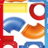 SmartMax magnetna sestavljanka Tube, 7 delov