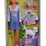 Lutka Steffi in mačja nega