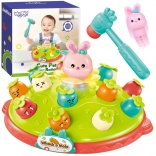 Woopie interaktivna igra udari krtka – poučna zabava s kladivcem in korenčki