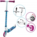 Zložljiv otroški skiro DISNEY FROZEN z nastavljivim krmilom – poškodovana embalaža