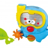 Akvarij z vodnim mlinčkom za otroke