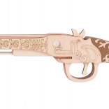 Lesene 3D sestavljanke – gumijasta mušeta