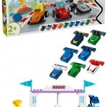 LEGO® DUPLO® 10445 Dirkaški avtomobili in vozniki ekip F1