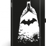 zapisnik BATMAN z elastičnim trakom in zankico za svinčnik