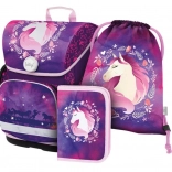 baagl šolski set ergo konj – aktovka, peresnica in vrečka