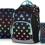 OXYBAG Šolski set 3 kos OXY GO Dots