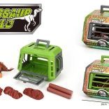 Dinozaver v kletki z dodatki