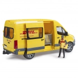Bruder dostavno vozilo Mercedes-Benz Sprinter DHL z voznikom in dodatki