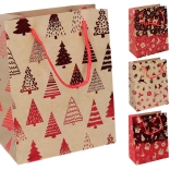 Božična darilna vrečka majhna velikost